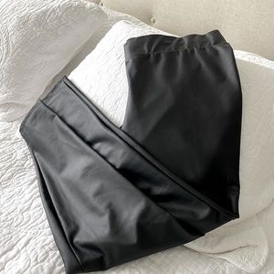 Torrid faux leather jeggings